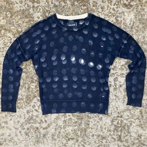 Zadig and Voltaire Anouk Dot Print Cashmere Sweater Size XS